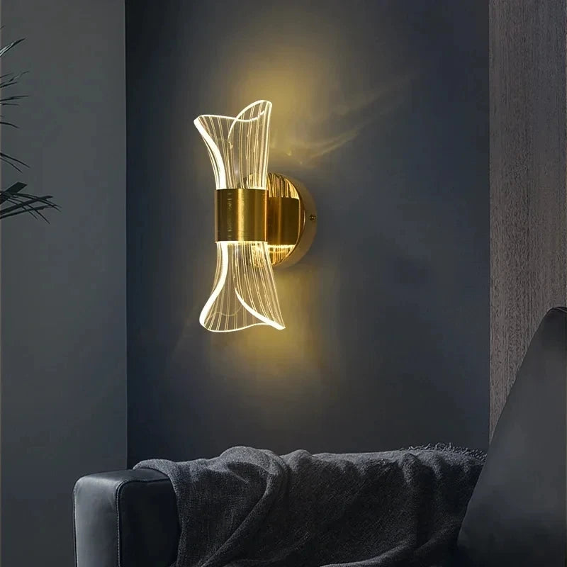 Lámparas Led en Acrílico para pared