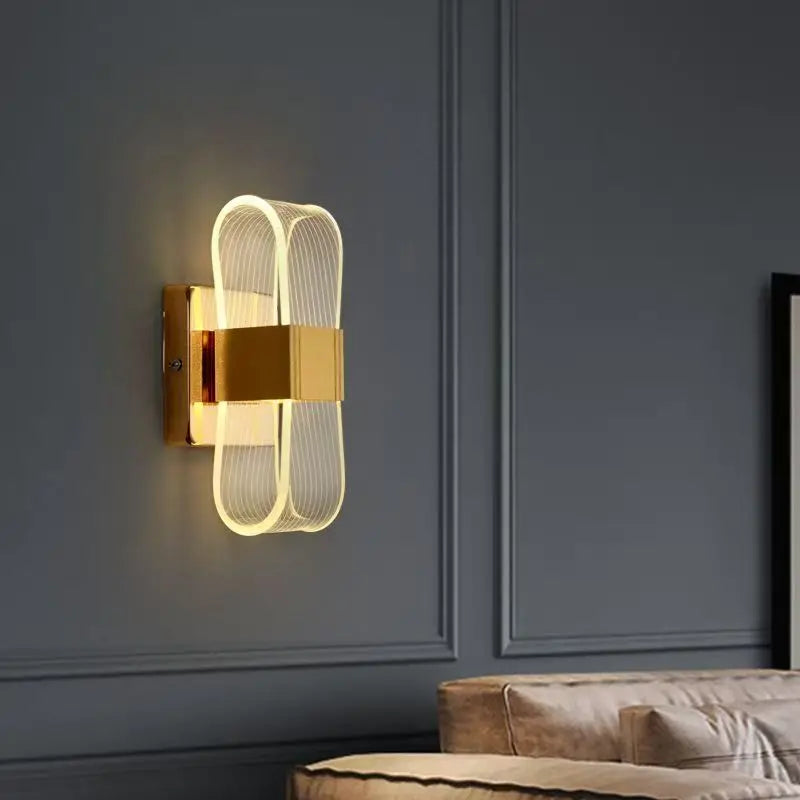 Lámparas Led en Acrílico para pared