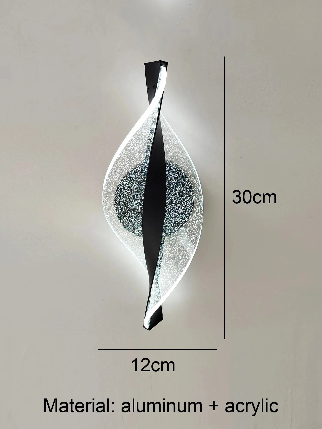 Lámparas Led en Acrílico para pared