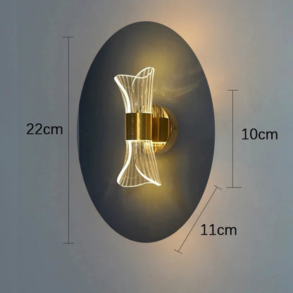 Lámparas Led en Acrílico para pared