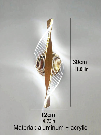 Lámparas Led en Acrílico para pared