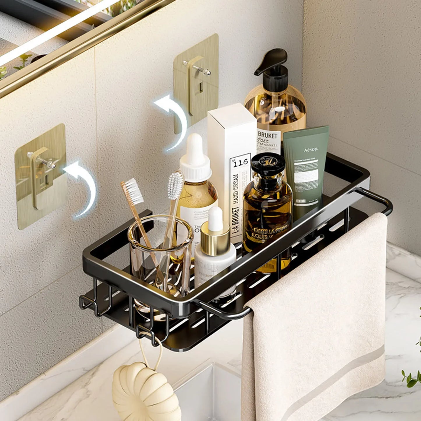 organizador de jabones para baños
