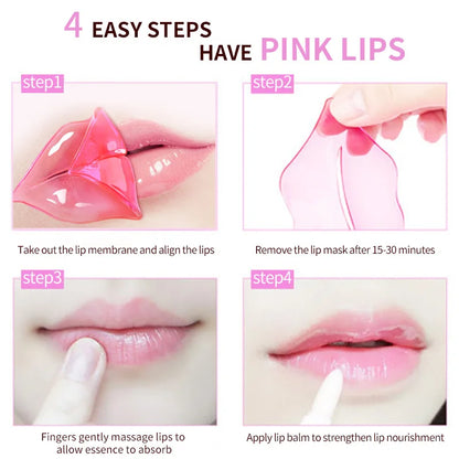 Mascarilla de labios con colágeno 10 unidades