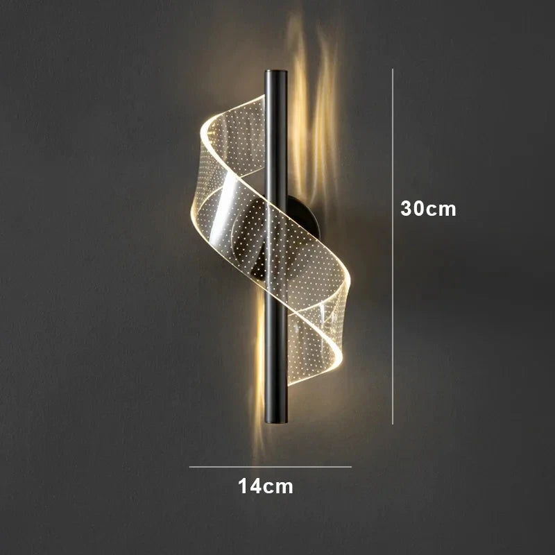 Lámparas Led en Acrílico para pared