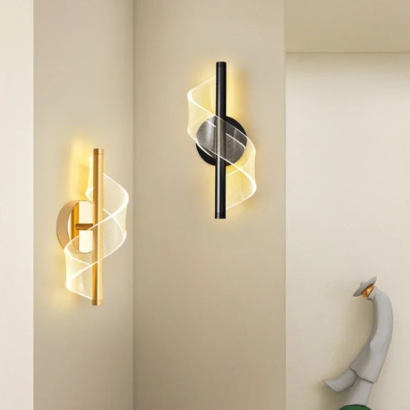 Lámparas Led en Acrílico para pared